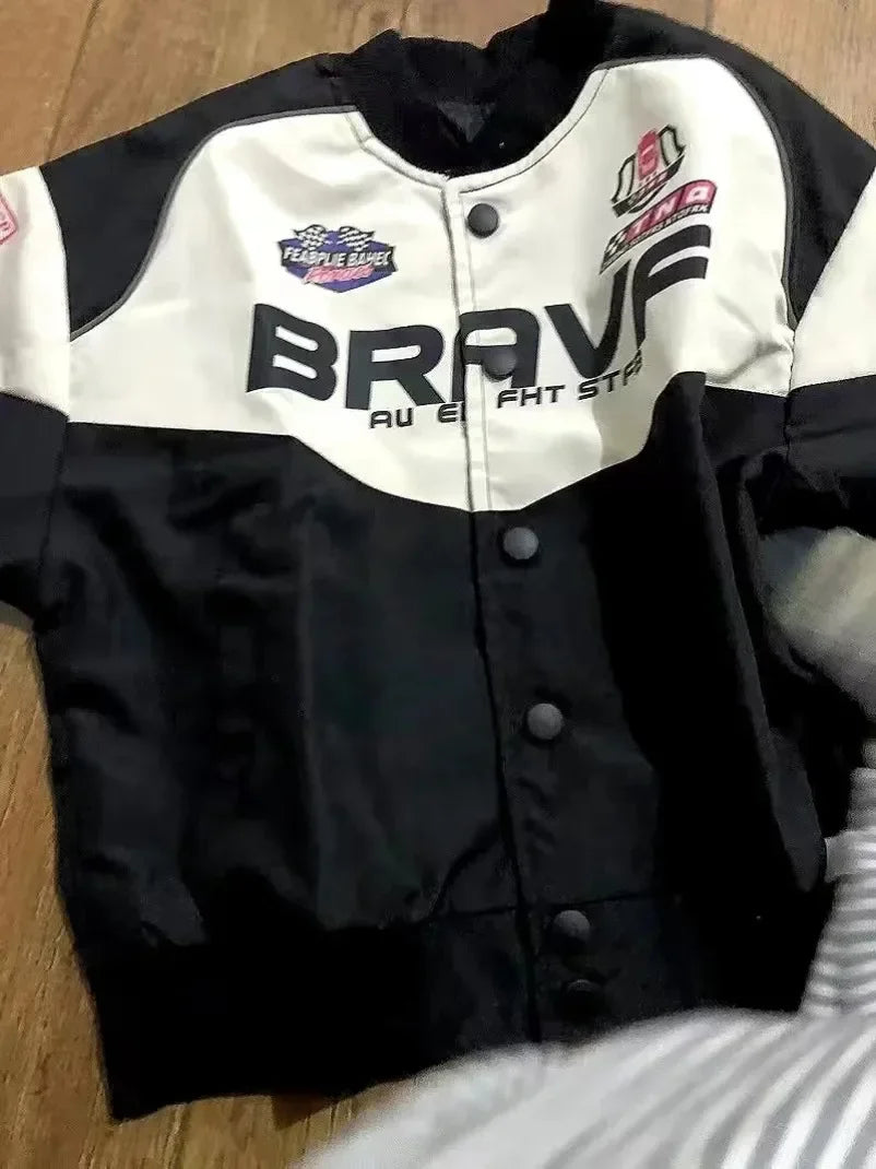 Racing Coat Big Kids Teens Fashion Clothes Baseball Jacket