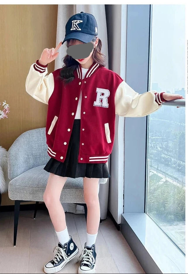 Teenage Girls Baseball Jackets