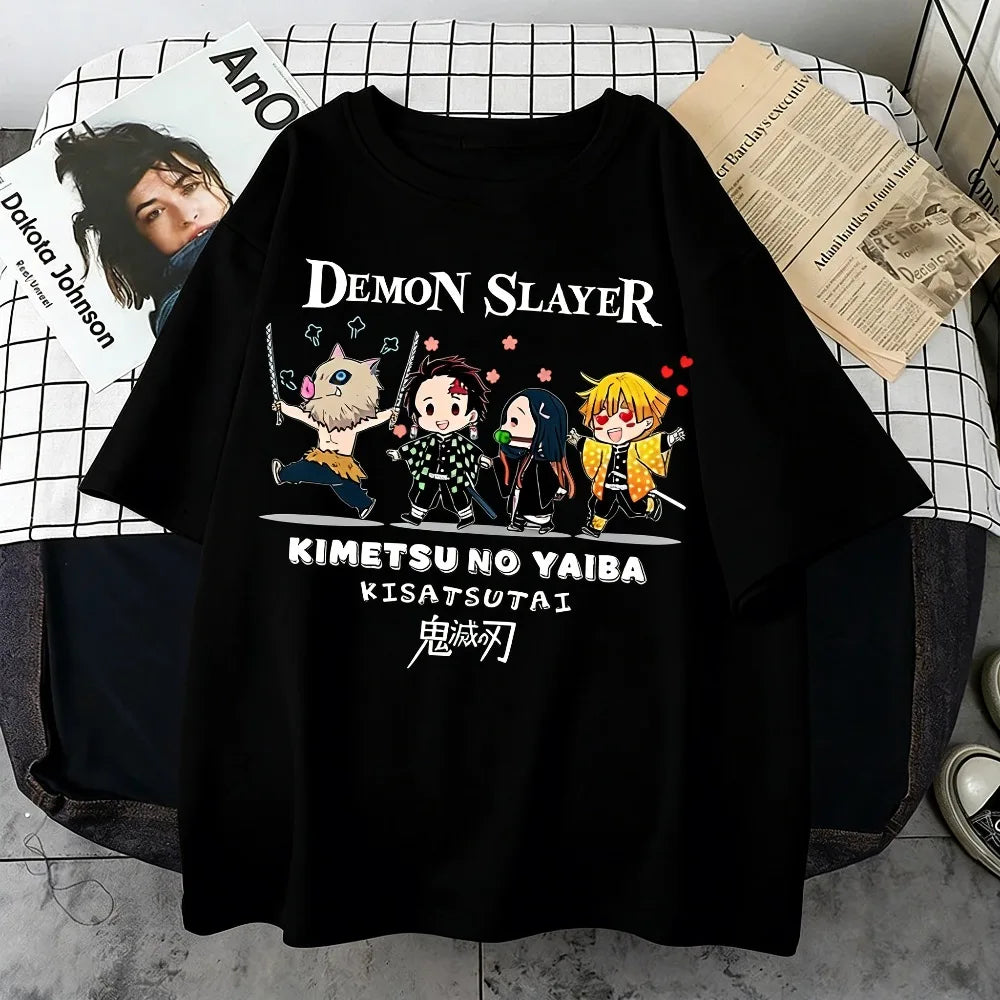 Women T-shirt Casual Parent Child Top Fashion Street Wear Harajuku Style Y2K