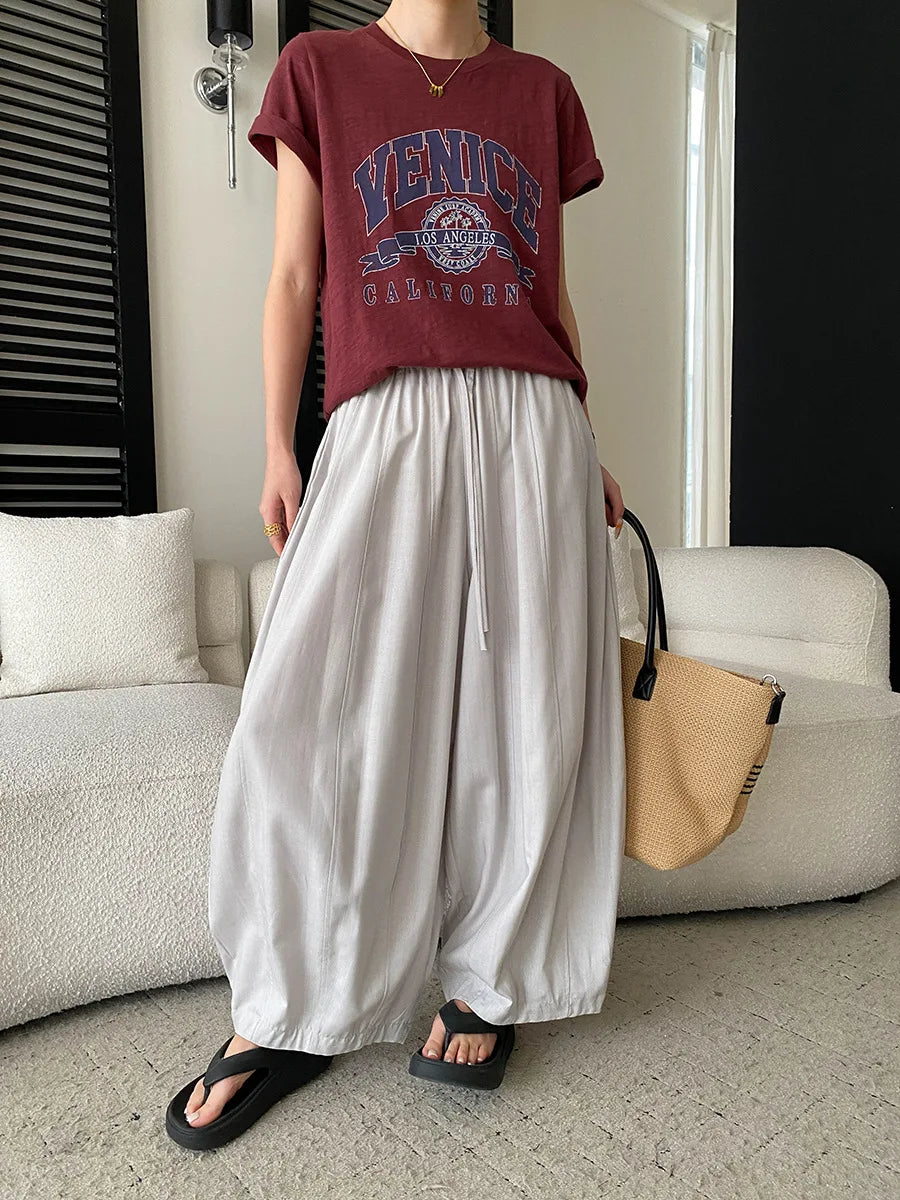Summer women's casual American retro vintage