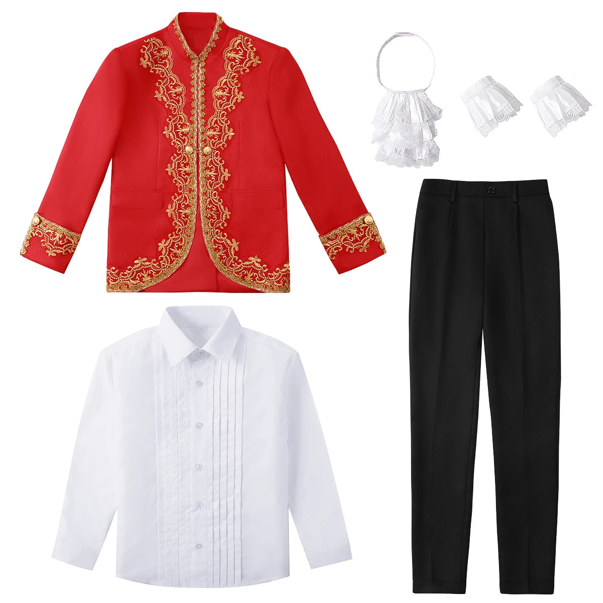 Boys Suit kids Prince Costume Halloween Carnival Outfit Teenager