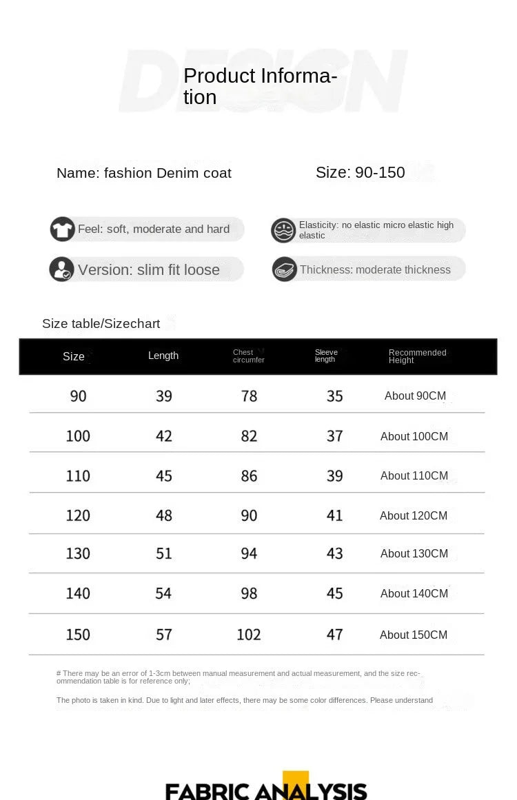 Fashion Teenagers Casual Jacket