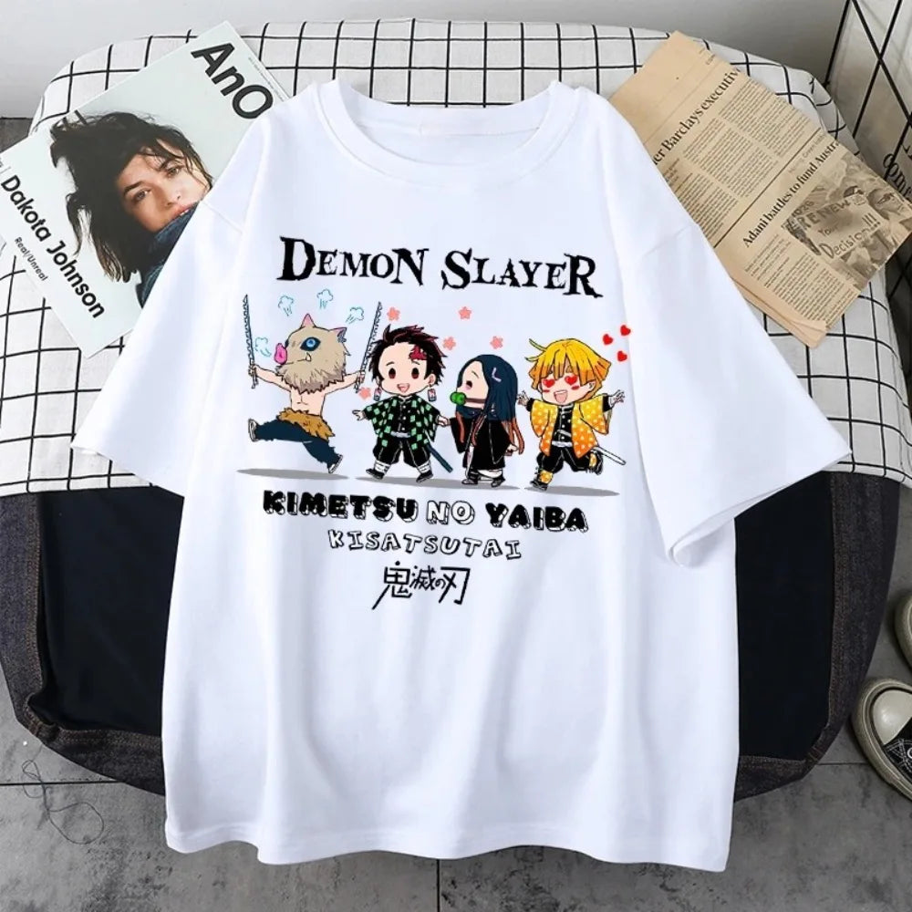 Women T-shirt Casual Parent Child Top Fashion Street Wear Harajuku Style Y2K