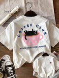 Women Fashion Printed Casual T‑Shirt, Polyester Soft Breathable Short Sleeve Tee