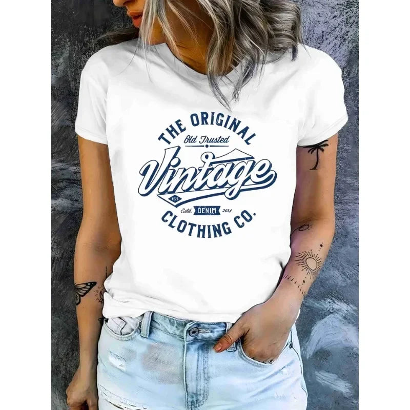 T-SHIRT Casual Tee Crew Neck Fashion High Quality Clothing Tops