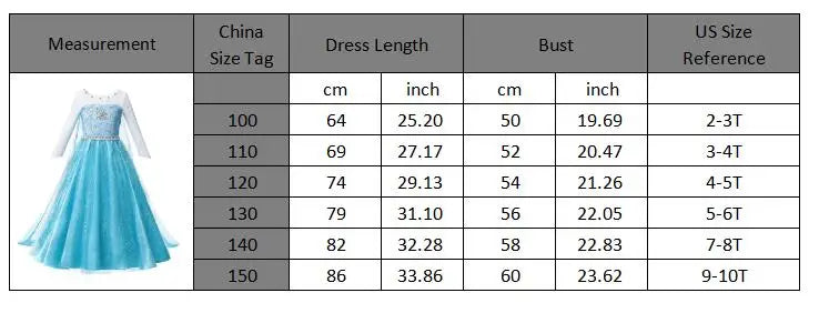 Children Costume Girl Dress Halloween Princess Cosplay