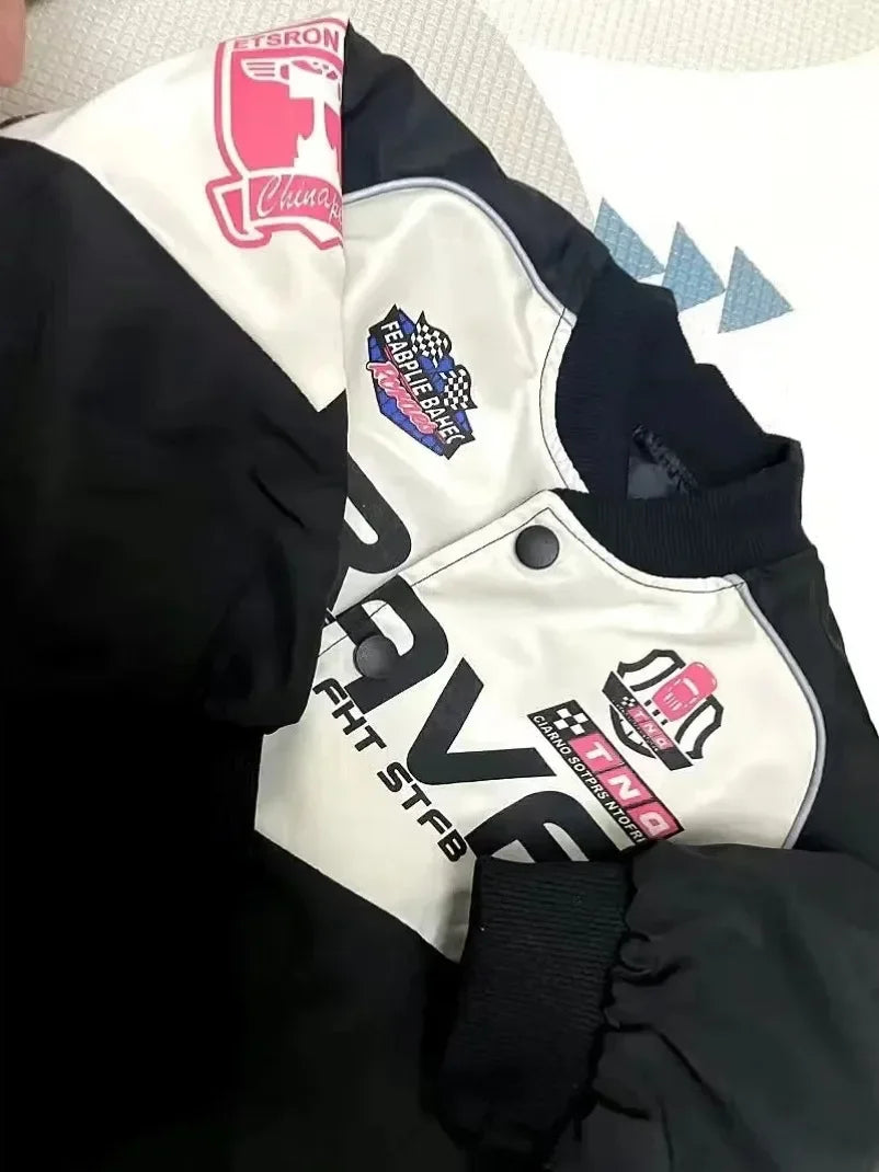 Racing Coat Big Kids Teens Fashion Clothes Baseball Jacket