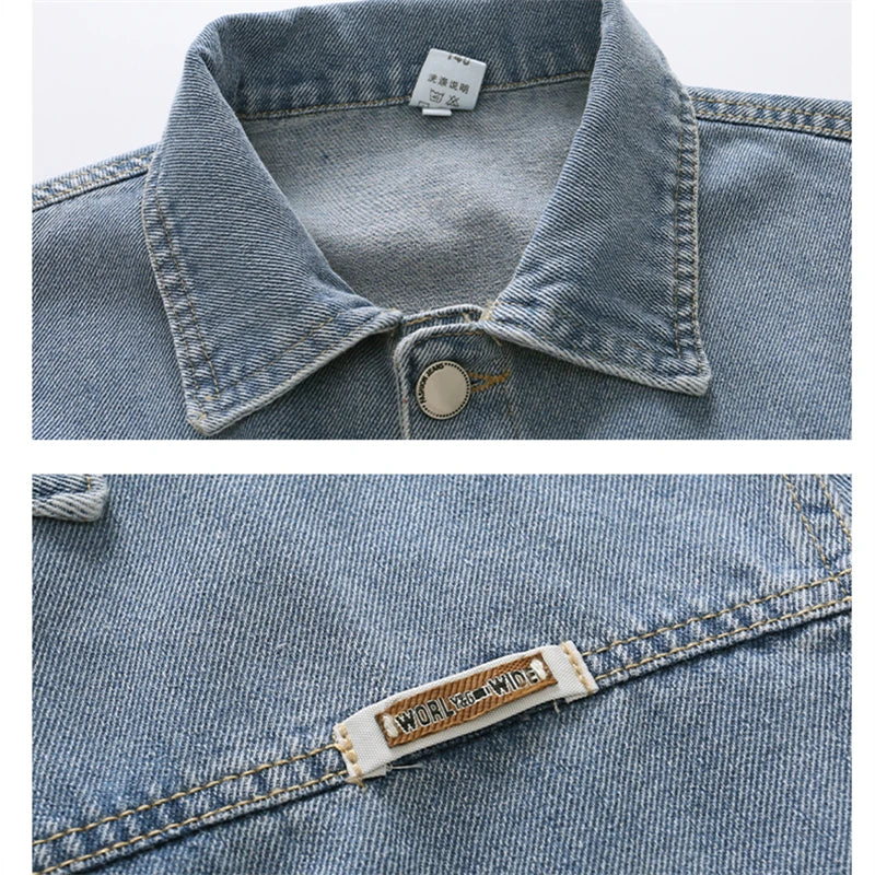 Kids Denim Jacket Boys Jeans