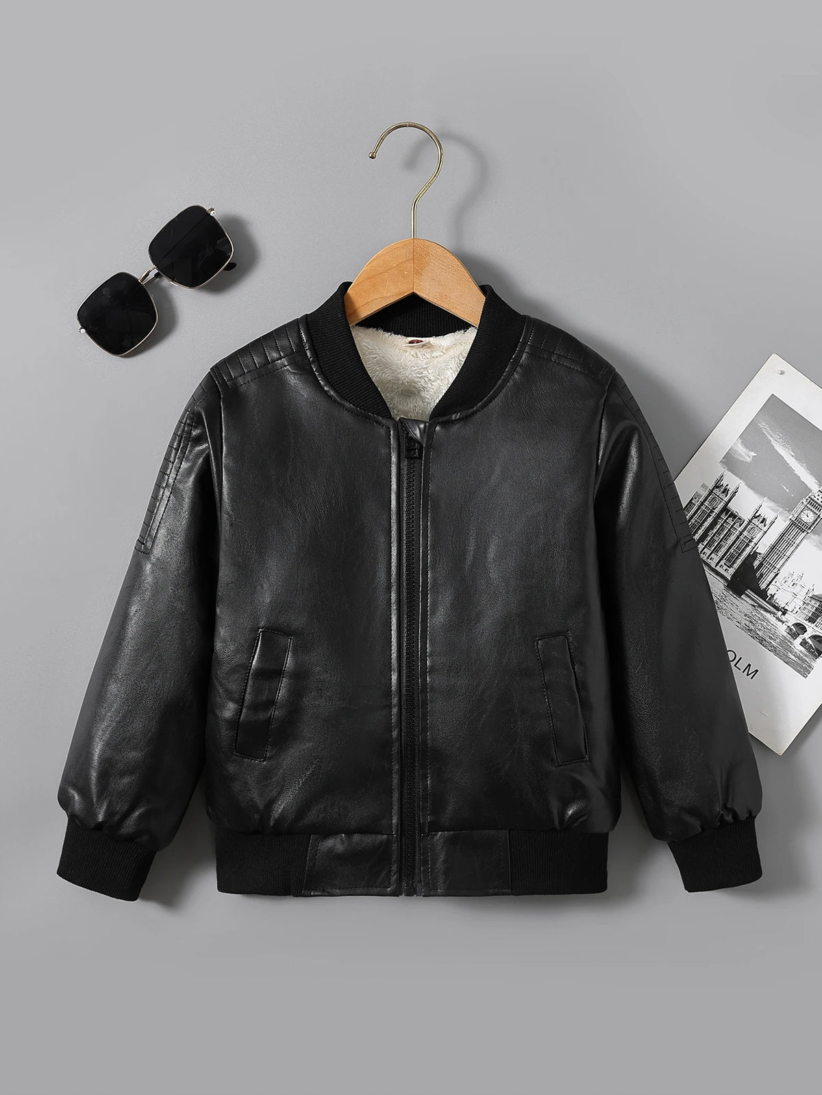 Boys' Jacket Retro Stylish High-End Jacket