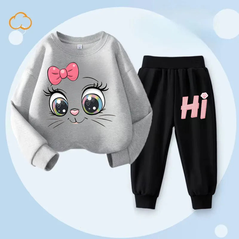 Two Piece Suit Children's Casual Outfits Kids Tracksuit