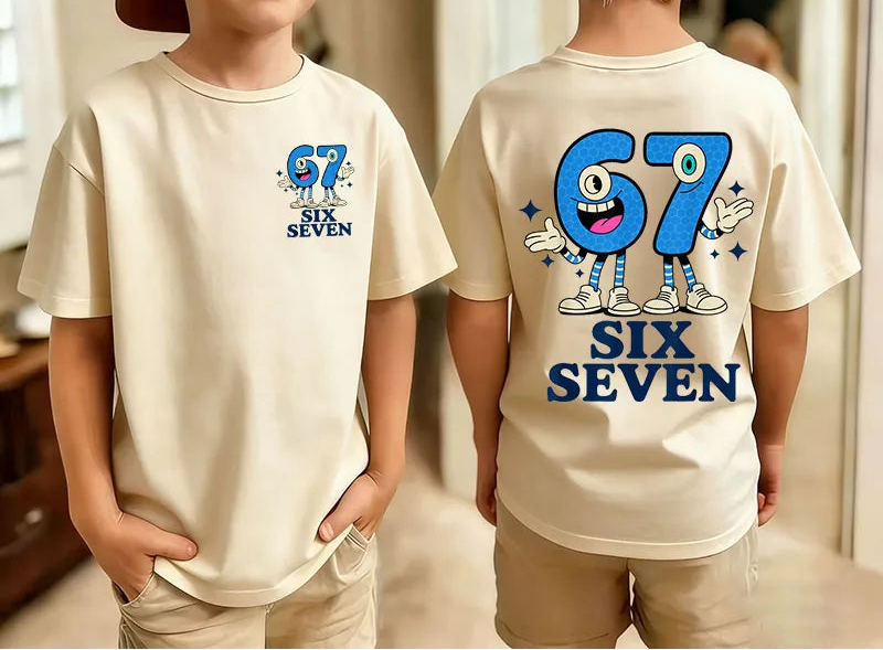 Cute Funny Six Seven  T-Shirt Boy