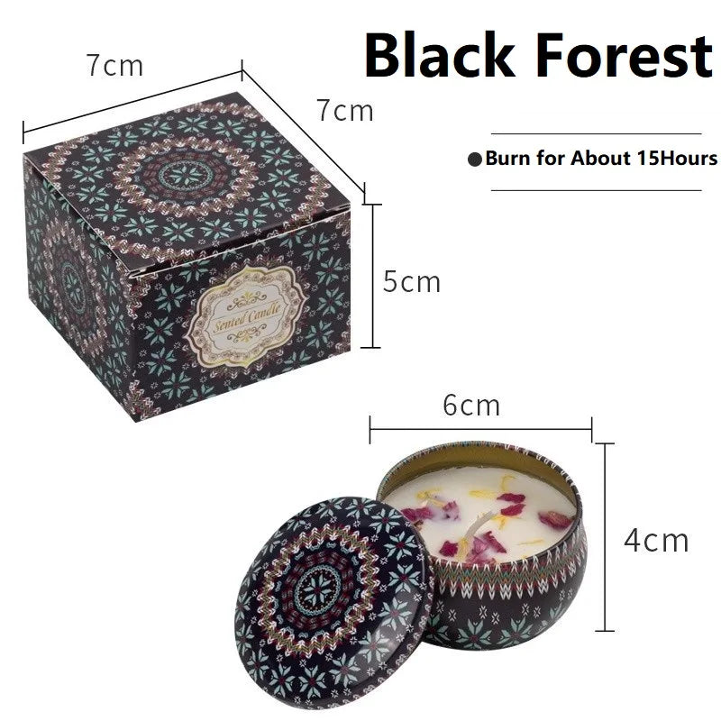 1/4PCS Vintage Scented Candles