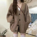 Autumn Winter Women Cardigan Sweater Coats Fashion Female