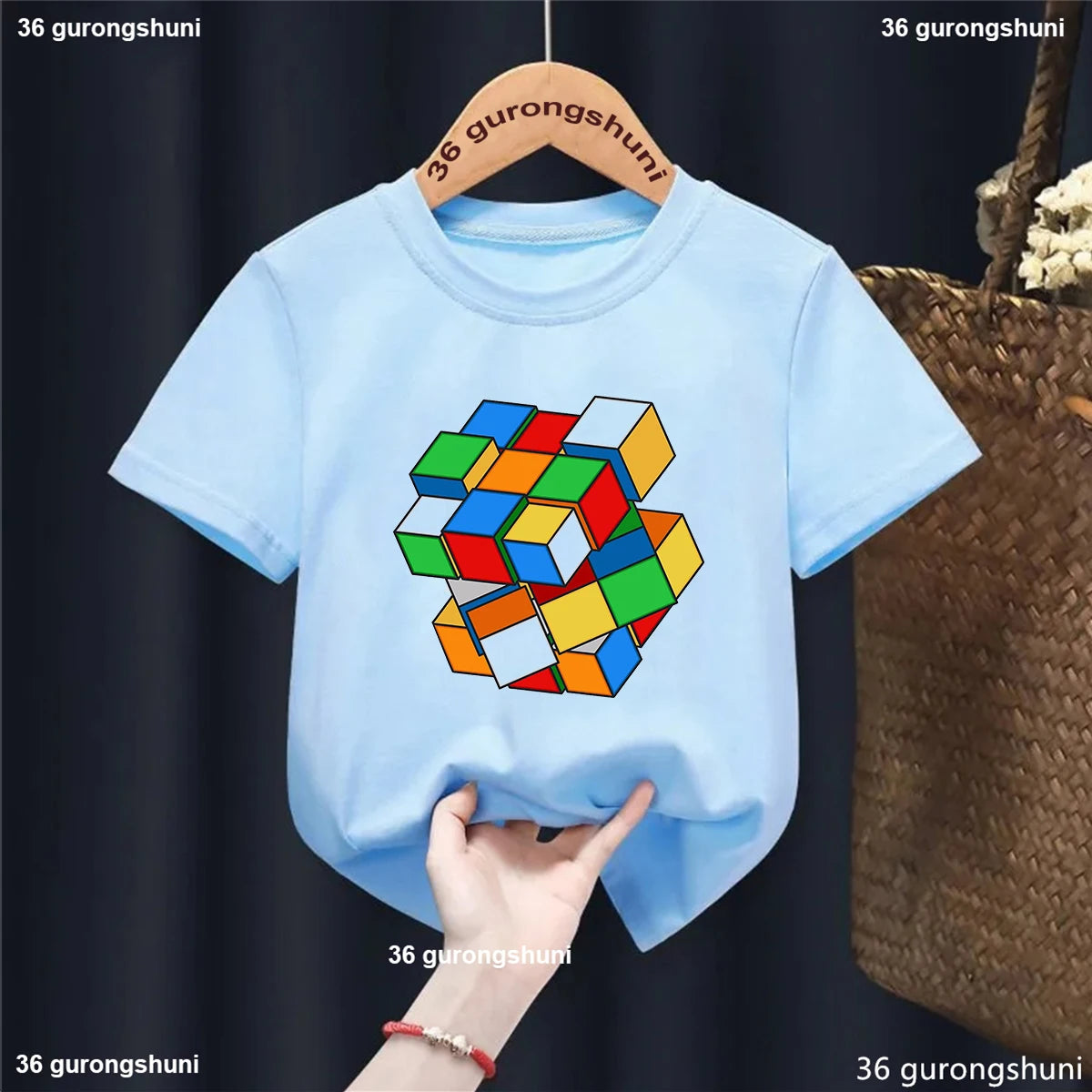 T-Shirt For Boys Funny Magic Block