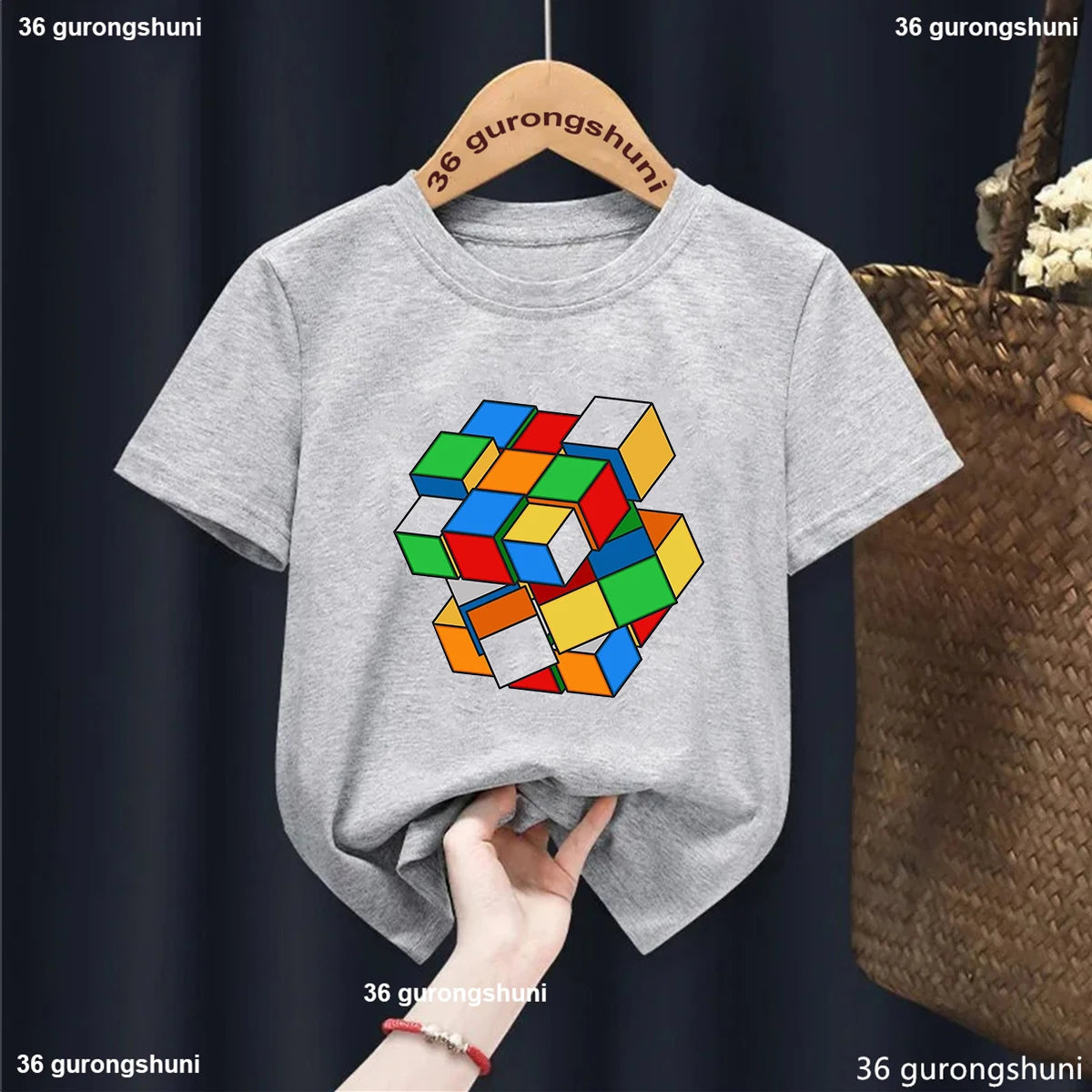 T-Shirt For Boys Funny Magic Block