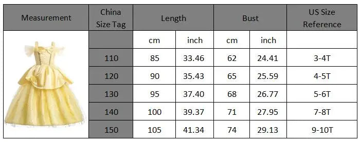 Children Costume Girl Dress Halloween Princess Cosplay