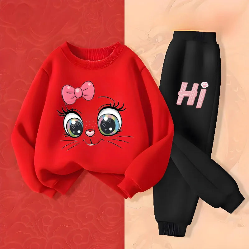Two Piece Suit Children's Casual Outfits Kids Tracksuit