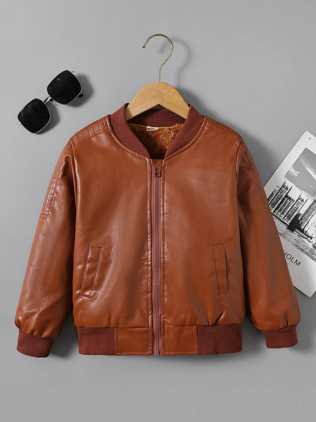Boys' Jacket Retro Stylish High-End Jacket