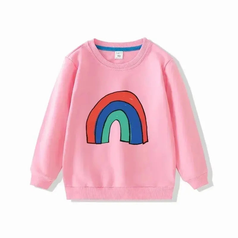 Kids Sweatshirts Long Sleeve Tops for Girls Hoodies