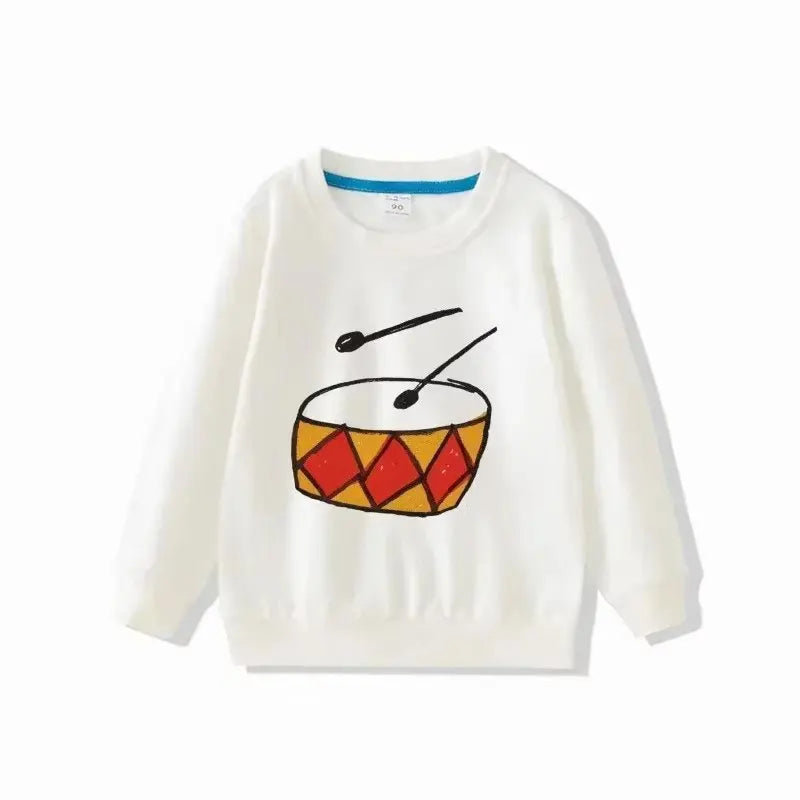 Kids Sweatshirts Long Sleeve Tops for Girls Hoodies