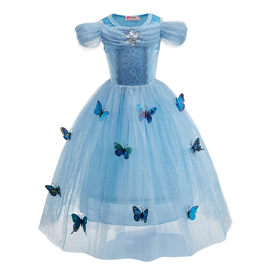 Children Costume Girl Dress Halloween Princess Cosplay