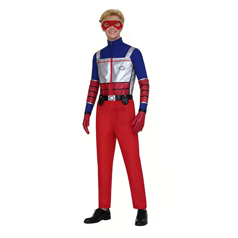 Kids Children Henry Cosplay Costume Cartoon Henry Cosplay Danger Boys Vest Pants Belt Outfits Halloween Carnival Suit