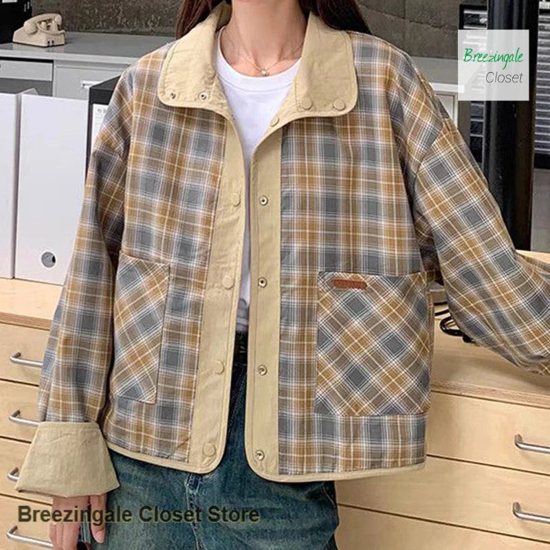 short two-sided coat women's spring and autumn new fashion