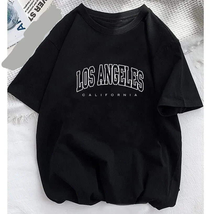 Women Brooklyn Letter Print T Shirt Girl