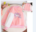 Girls Cartoon Unicorn Jackets For 3-12 Years Teens Clothes For Teenage Girls Sports Outerwear