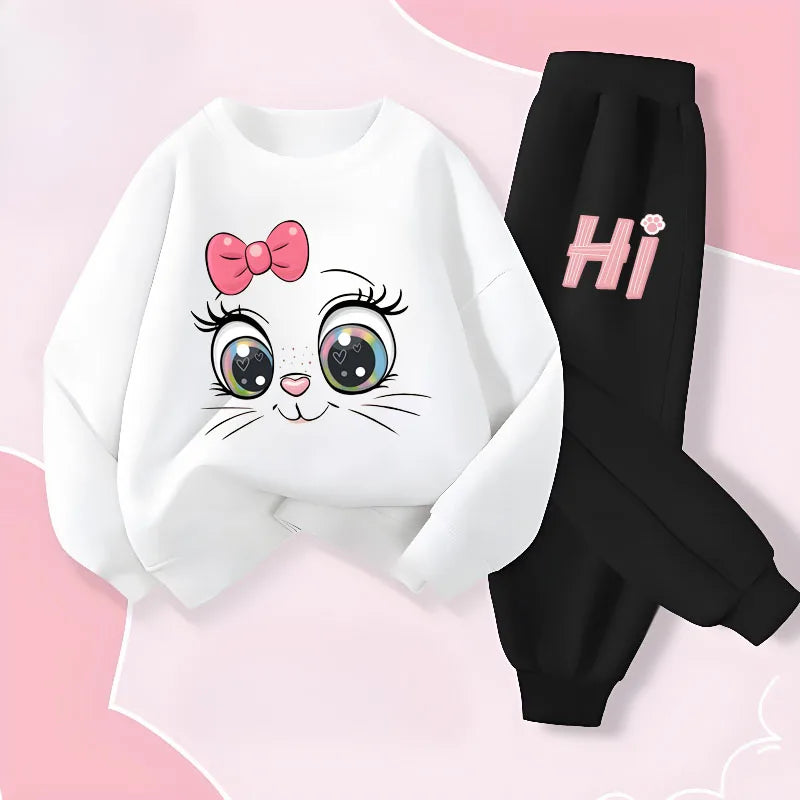 Two Piece Suit Children's Casual Outfits Kids Tracksuit
