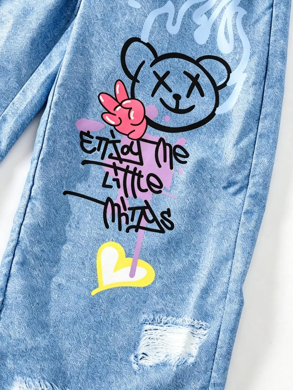 Girls' Casual Pants Y2K Style Digital Print