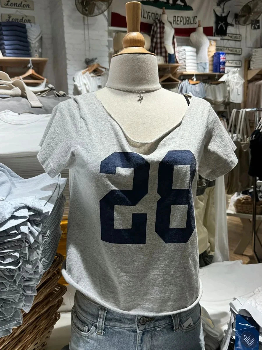 Vintage T Shirt Women Casual Summer White Round Neck Short