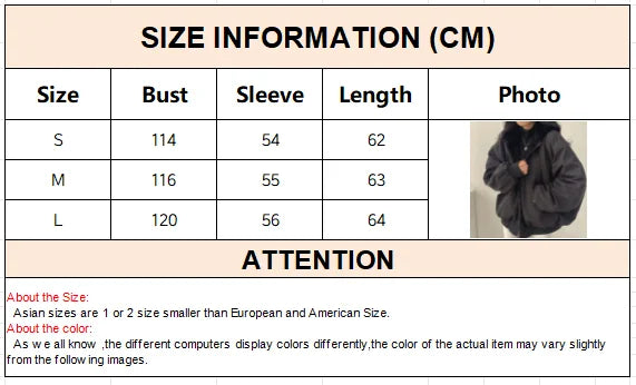 Fashion Double Sided Thicken Parkas Women Winter Warm Fleece Loose Coats Zipper Jacket