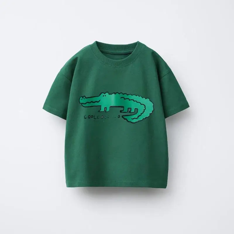 Animal Pattern Boys Clothes T-shirt