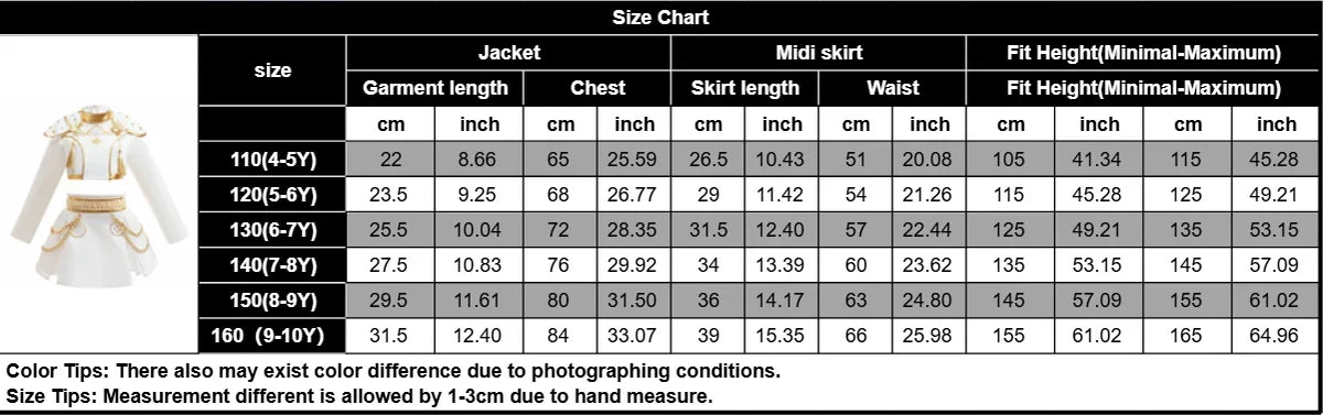 Girls Hip Hop Dance Outfit Set Multi Styles Crop Top Jacket