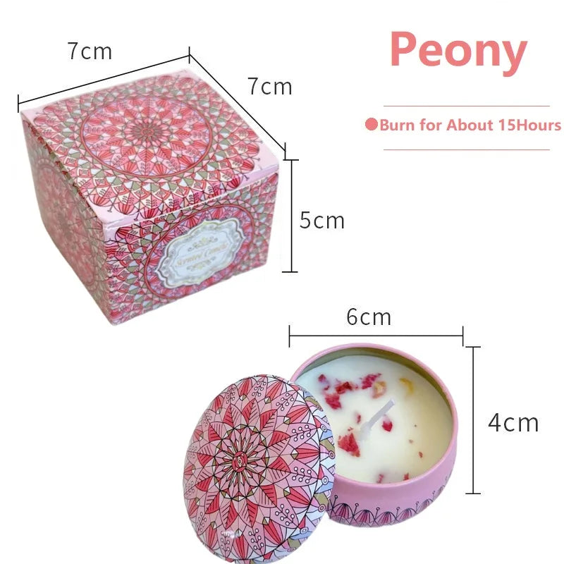 1/4PCS Vintage Scented Candles