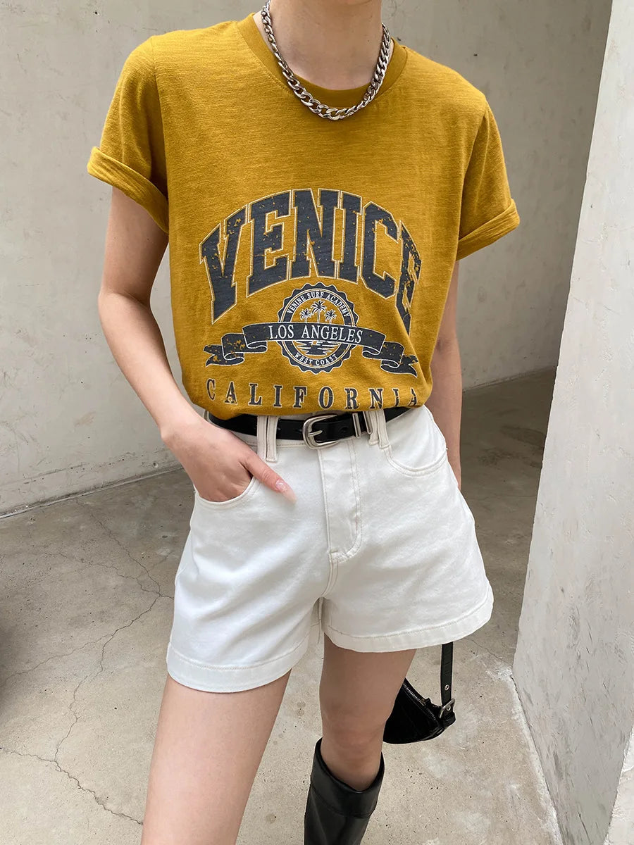 Summer women's casual American retro vintage