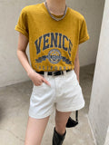 Summer women's casual American retro vintage