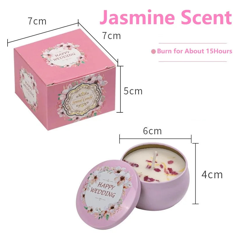 1/4PCS Vintage Scented Candles