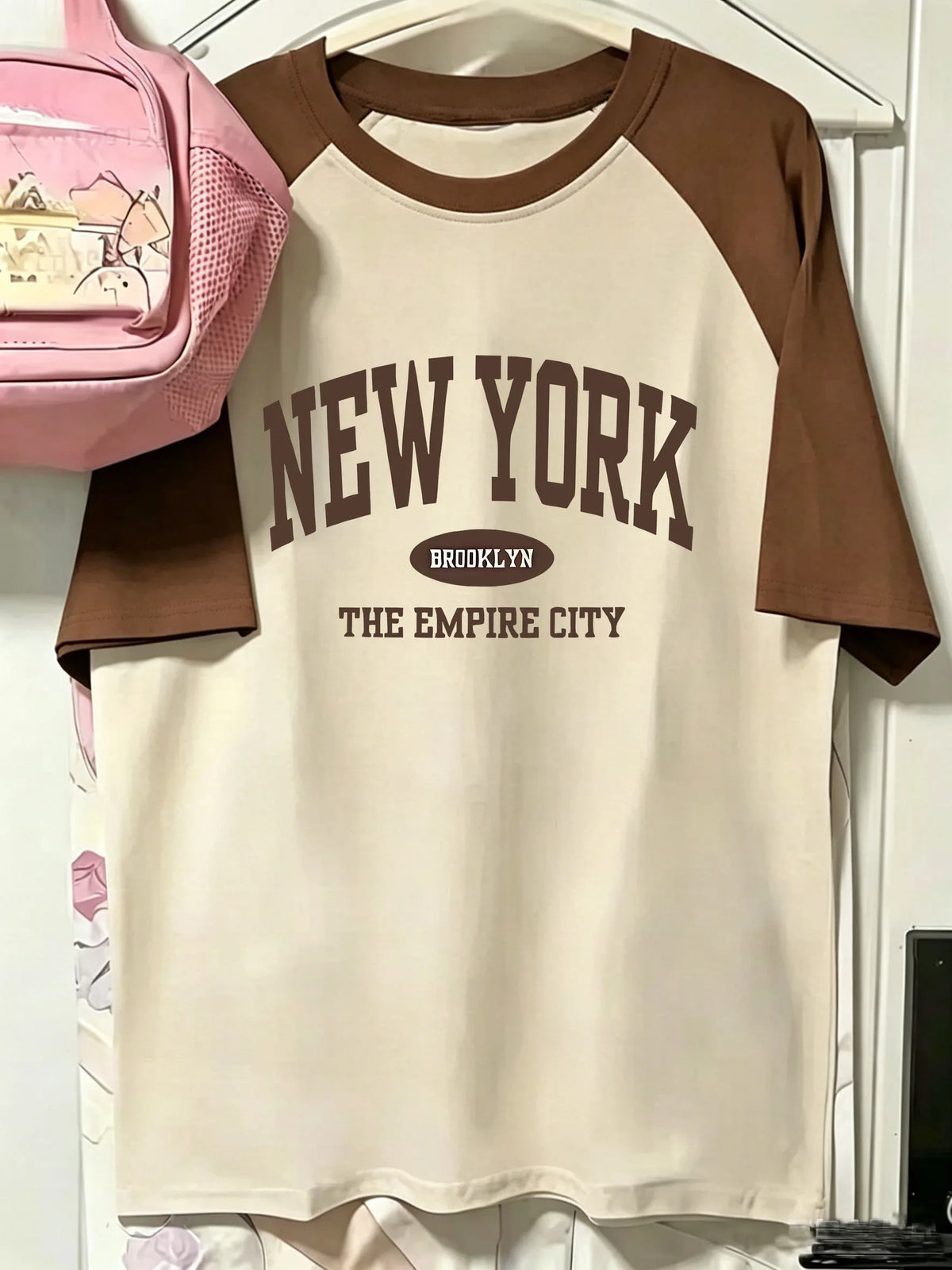 Fashion Brooklyn New York Streetwear T-shirts Women Girl 90s