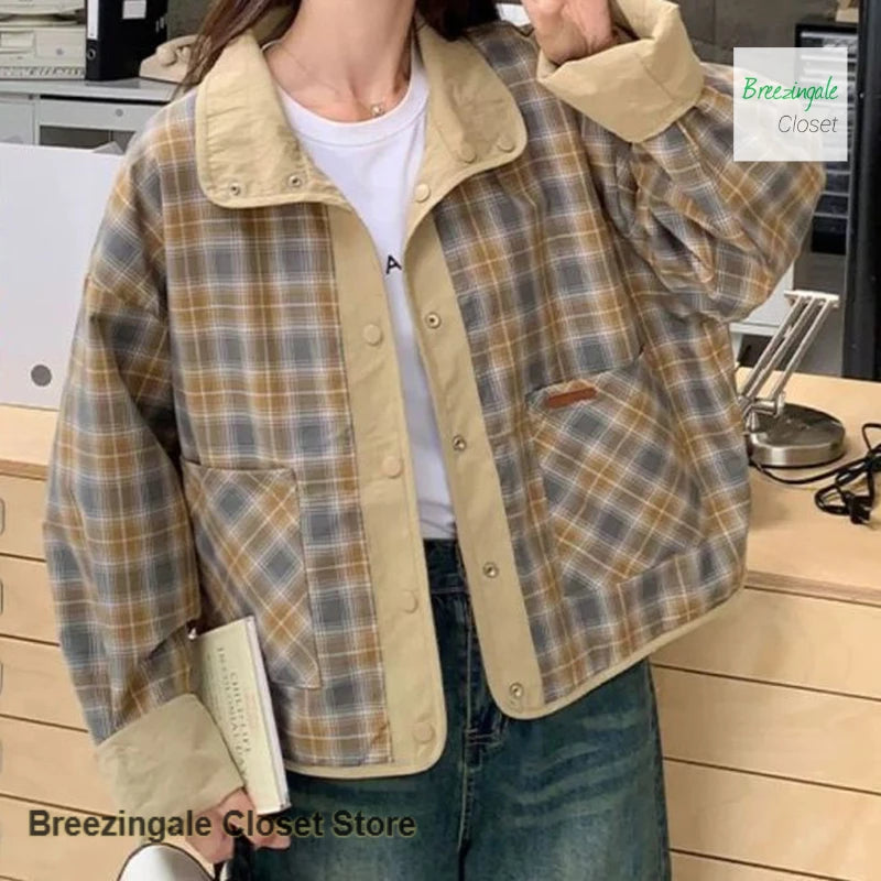 short two-sided coat women's spring and autumn new fashion