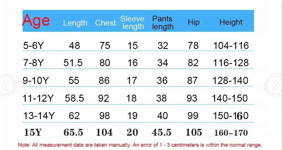Boys Teenager Back Print Children T-shirt Shorts Two Sets