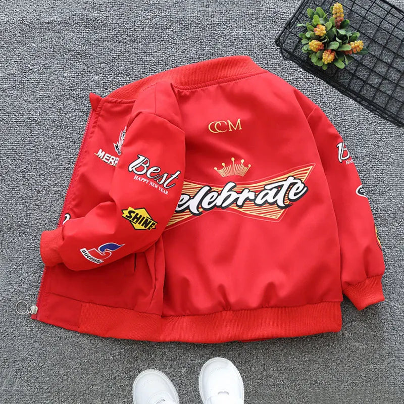 Boys'  New Children's Spring Baseball Jacket