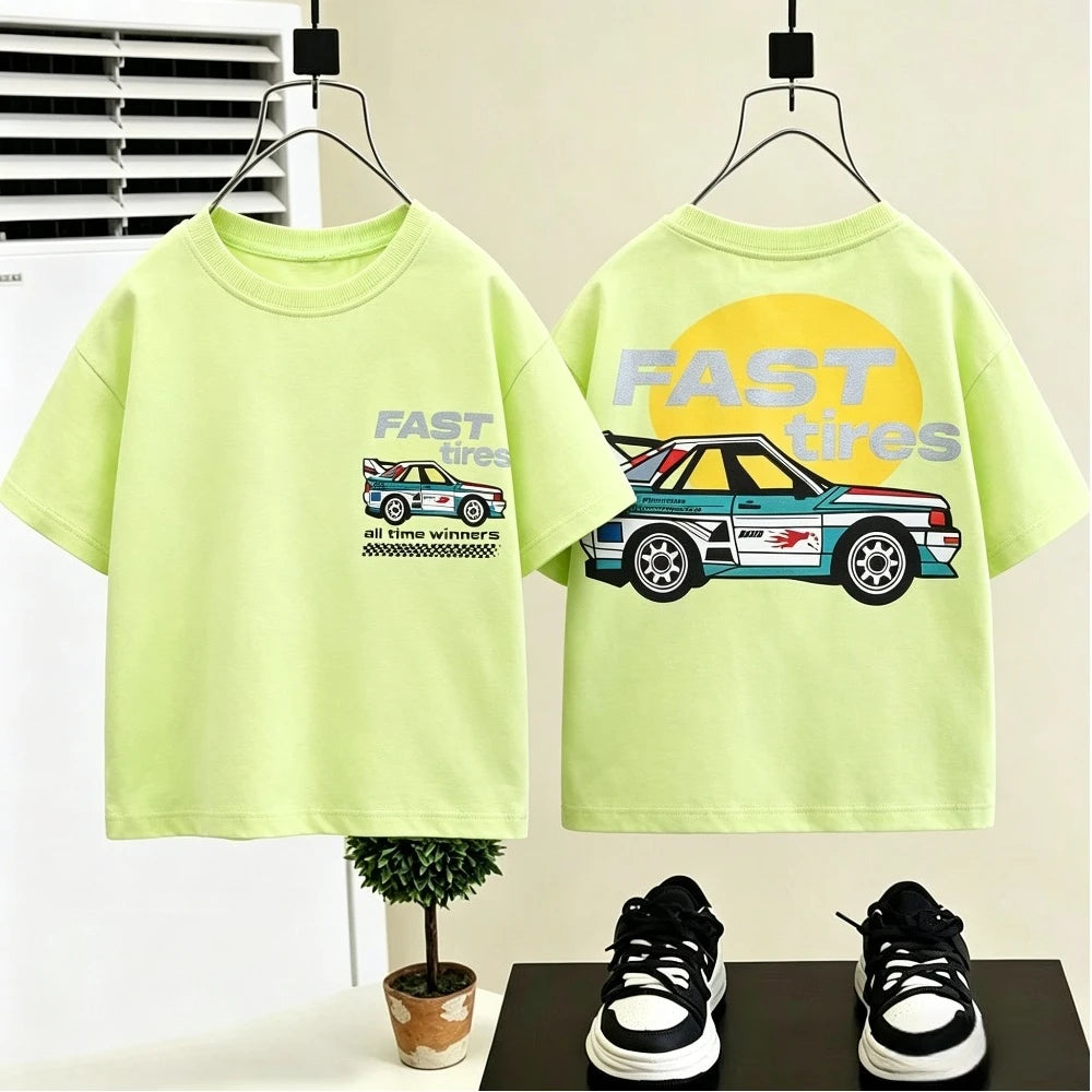 Double Sided Print  T-Shirt Cotton