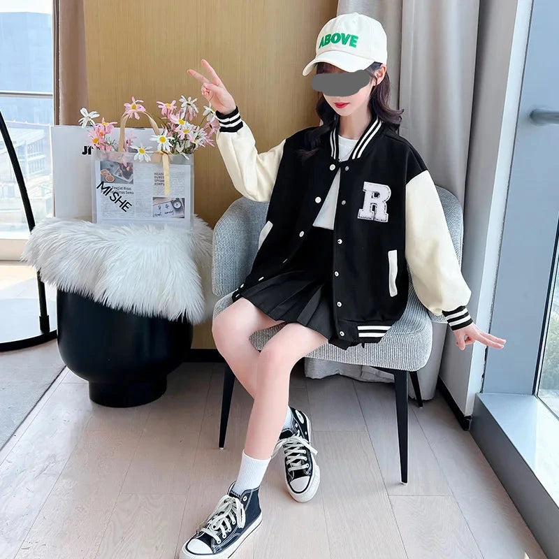 Teenage Girls Baseball Jackets