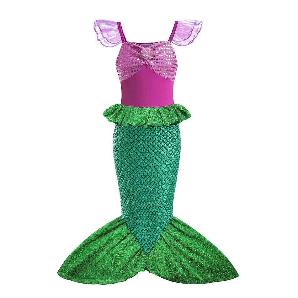 Children Costume Girl Dress Halloween Princess Cosplay