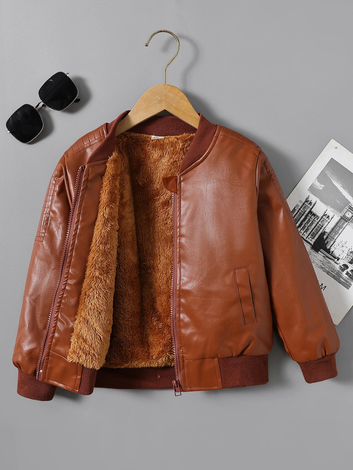 Boys' Jacket Retro Stylish High-End Jacket
