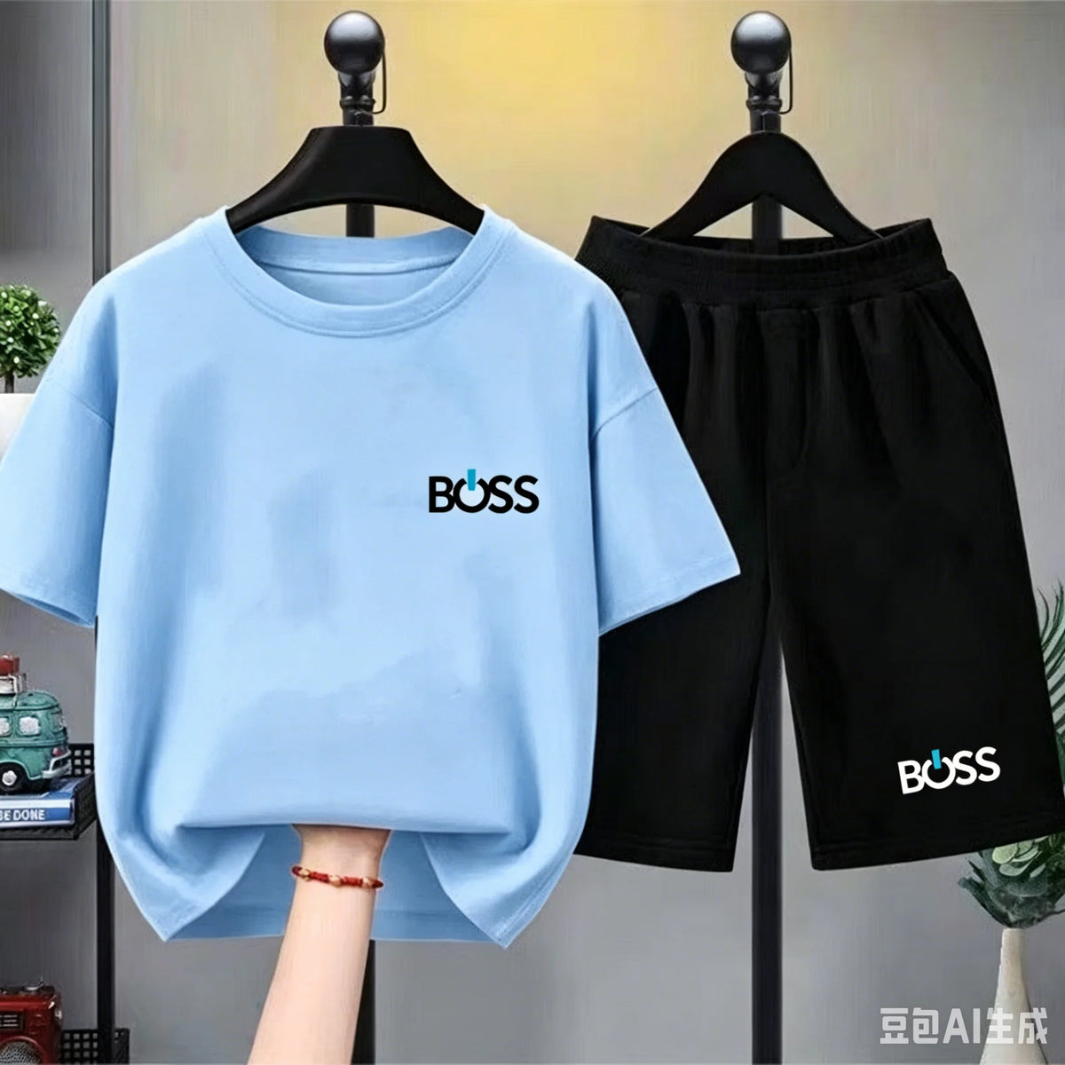 Child Tshirt+Shorts 2pcs