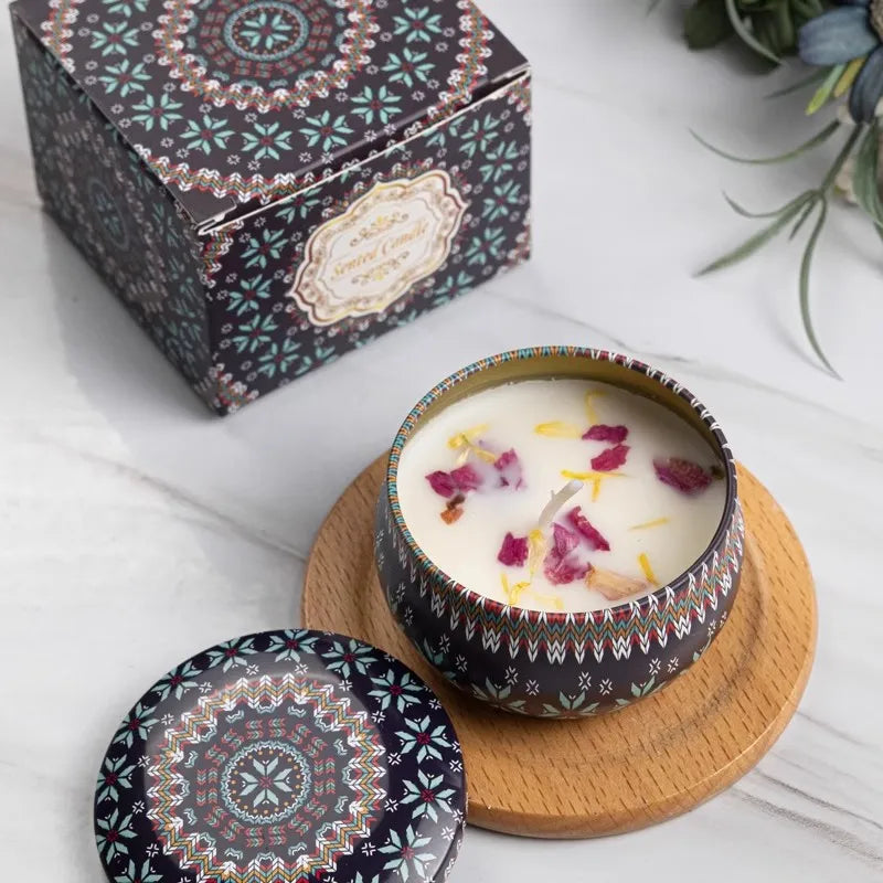 1/4PCS Vintage Scented Candles