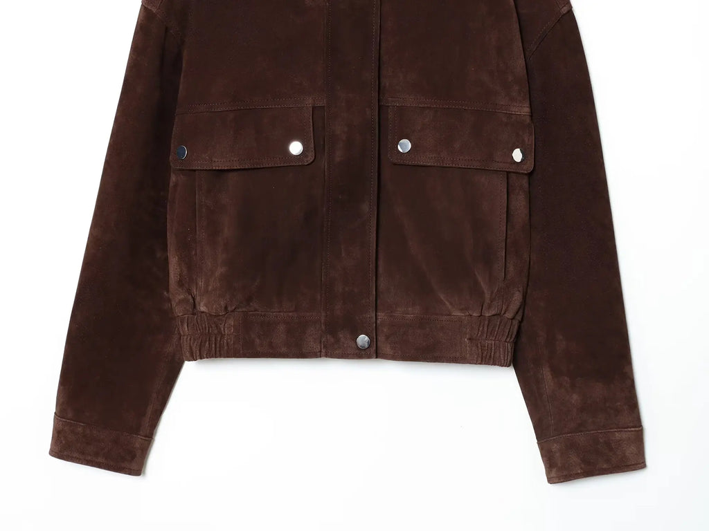 Women's Autumn JacketsNew Fashion Big Pocket Elegant